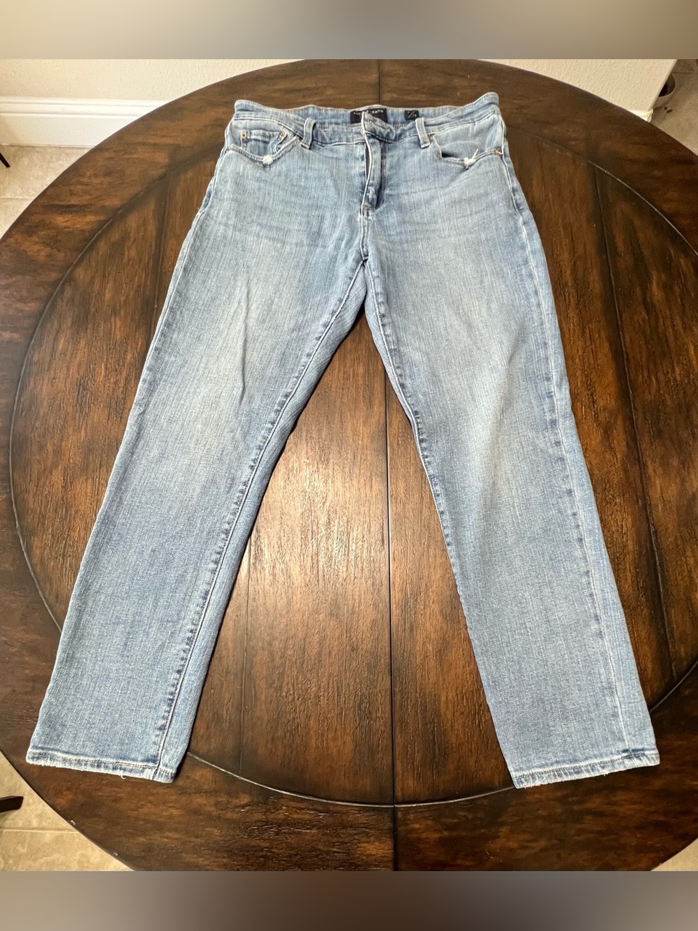 Lucky Brand Sienna Mid Rise Boyfriend Jeans Light Wash Straight Leg Size 8/29